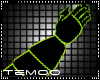 T|»Neon Green Gloves