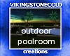 outdoor poolroom