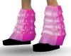 *J* Pink PVC Boots