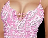 Pink lace camisole