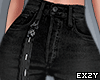BoyFriend Black Jeans XL
