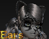 Charcoal Feline Ears