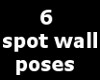 16 spot wall poses