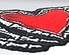 Skeleton love rug