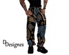 blue lounge pants