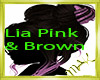 Lia Pink & Brown