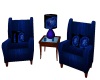 Blue Rose Coffee Chairs