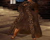 brown cheetah coat
