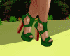 C*Yaiza green heels