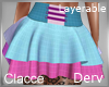 C derv layerable skirt