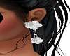 Silver Flower Earings