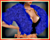 Fur Jacket Blue