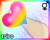 Pansexual Heart Tail