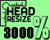 Head Resize 3000% MF