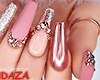 (MD) Pink long nails