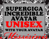 Incredible avatar UNISEX