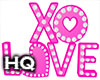 XO Love Pink e