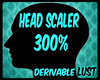 M/F 300 % Head Scaler