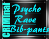 |M|Psycho Rave Bib-pants