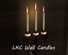 LKC Wall Candles