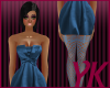 YK| Club Dress Blue