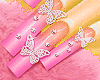 🦋 Pink Nails
