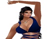 top azul marino