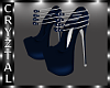 Marina Blue Heels