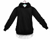 Black Hoody +Tee Stem