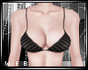 |W| Black Bikini Top