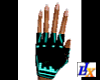 EQ Gloves F _ Teal