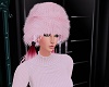 Britney Fur Hat pink