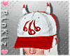 666 Horns Cap Red