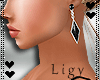 LgZ-Dama Earring Black