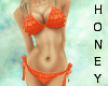 *h* Orange Frill* Bikini