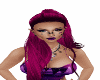 Ariana magenta long poly
