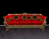 (Msg) Euro Red Gold Sofa