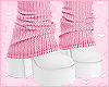 Cozy Boots White/Pink