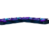 Sofa Gr 2 Blau