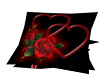 RED ROSE CUDDLE PILLOW
