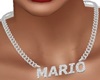 Lds Mario silver necklac