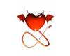 {EE} Devil Heart Sticker