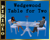 Wedgewood Table for Two