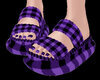 CM! Comfy Plaid Sandals