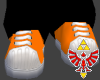 Orange Neo Emo Shoes