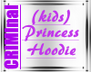 (kids) Princess Hoodie