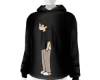 SNT.Black-hoodie M