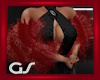 GS Red Bling Wrap Fur