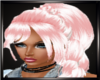 Butsha White/Pink Plait