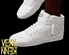 All White Jordans